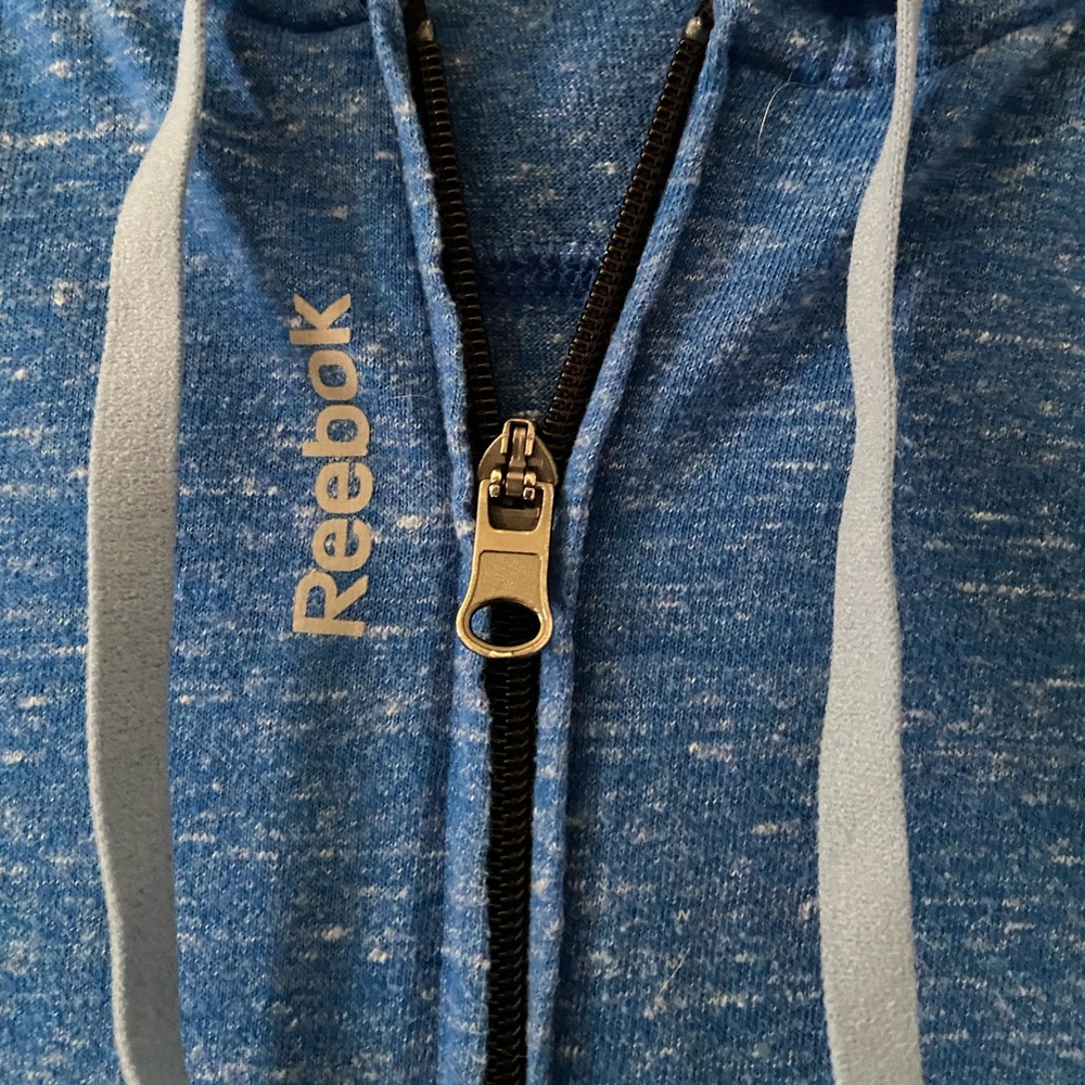 Blue Reebok Zip Up Jacket - Picture 3 of 4